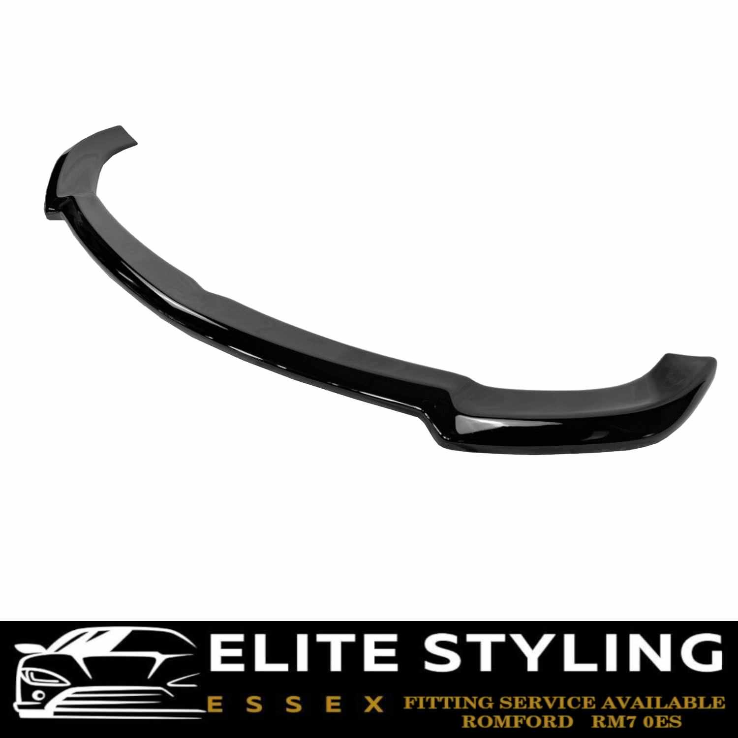 FRONT LIP SPLITTER 1PC GLOSS BLACK FOR MERCEDES E CLASS COUPE C238 2017-2020 - Image 3