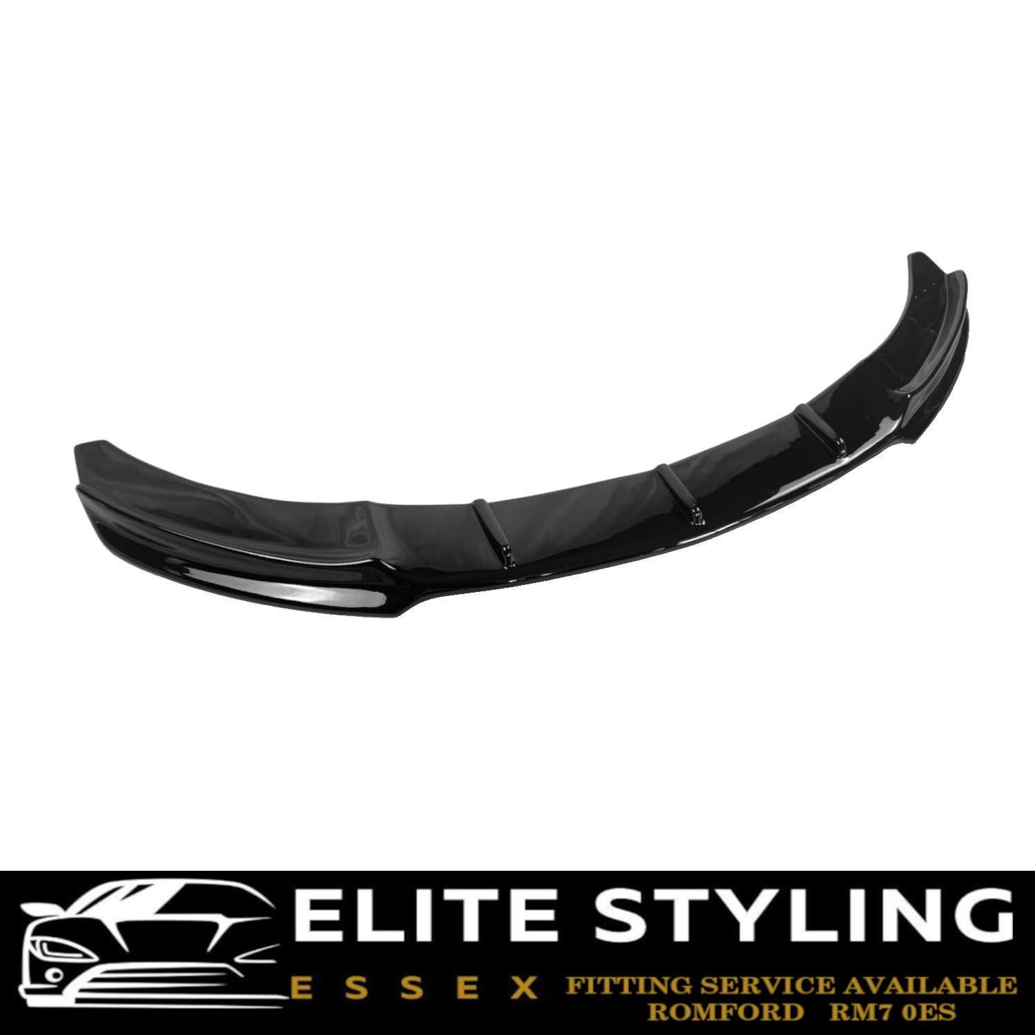 FRONT SPLITTER LIP SPOILER GLOSS BLACK FOR BMW 4 SERIES F32 F33 F36 2013-2020 - Image 2