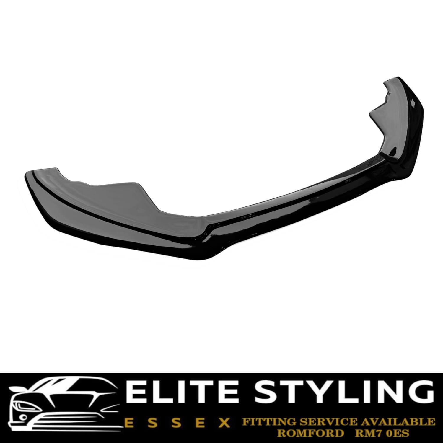 FRONT LIP SPLITTER GLOSS BLACK FOR AUDI A5 S-LINE 8T S5 8T PRE FACELIFT 2007-2011 - Image 4