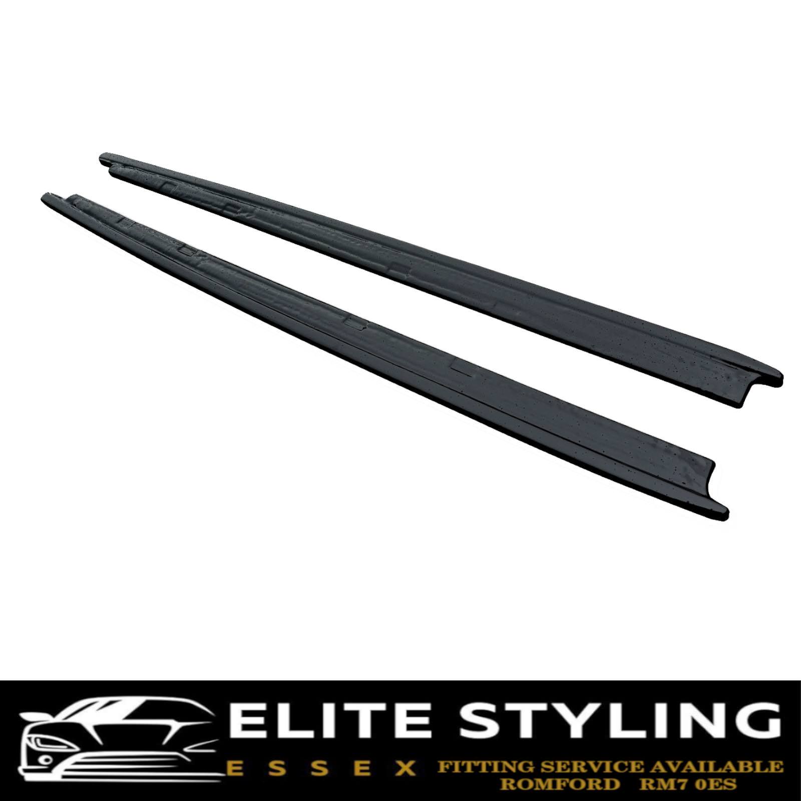SIDE SKIRTS EXTENSION BLADES GLOSS BLACK FOR SEAT LEON FR CUPRA 2012-2019 - Image 3