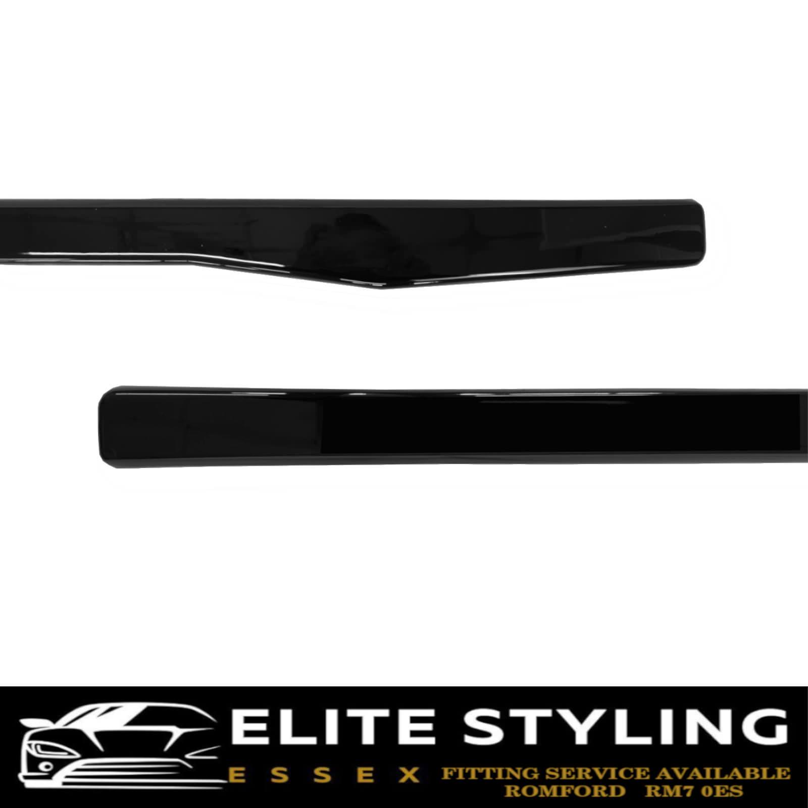SIDE SKIRTS BLADES GLOSS BLACK FOR MERCEDES C CLASS W205 C205 A205 S205 2015-18 - Image 5