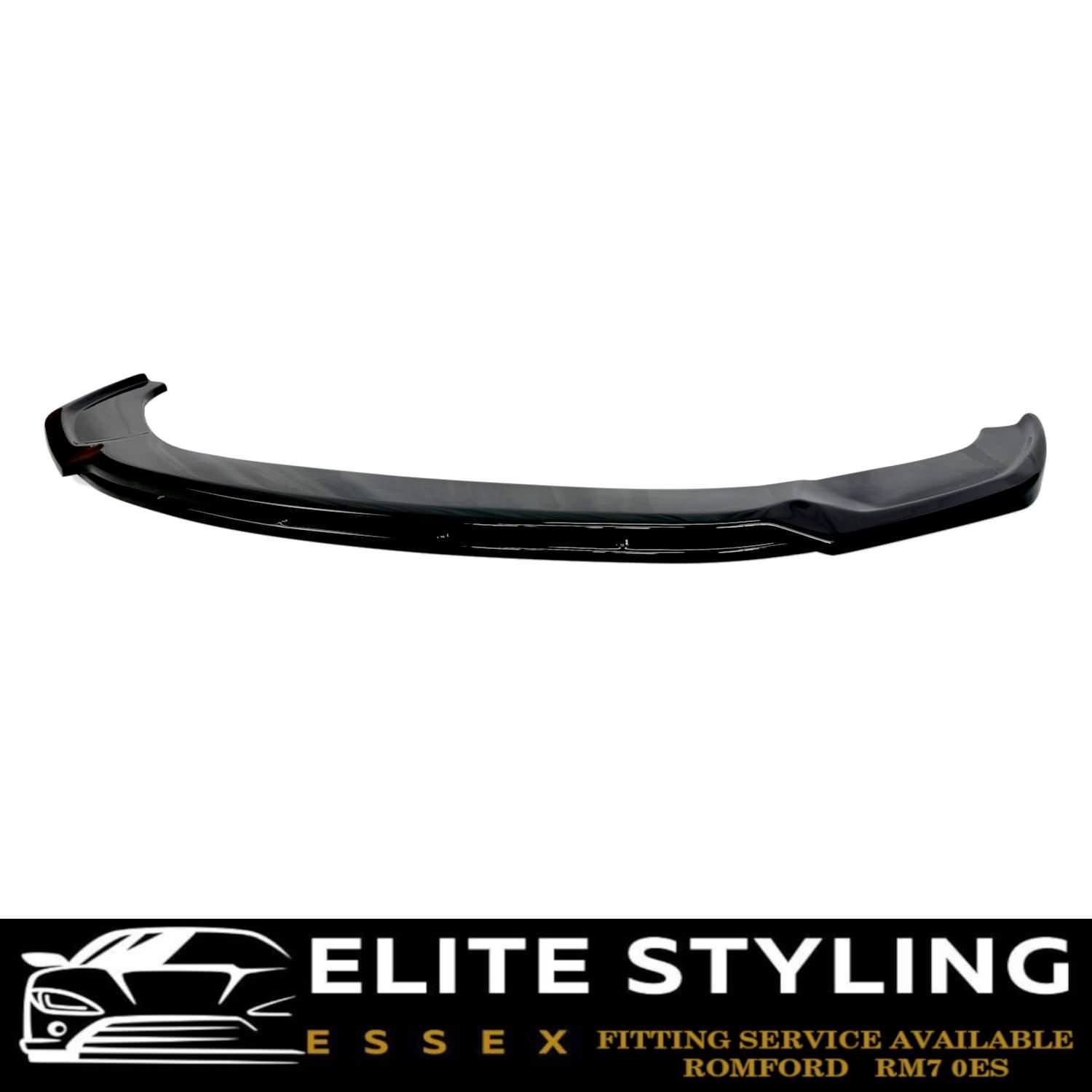 AUDI S6 C8 / A6 C8 S-LINE SALOON & AVANT FRONT SPLITTER LIP SPOILER GLOSS BLACK - Image 3