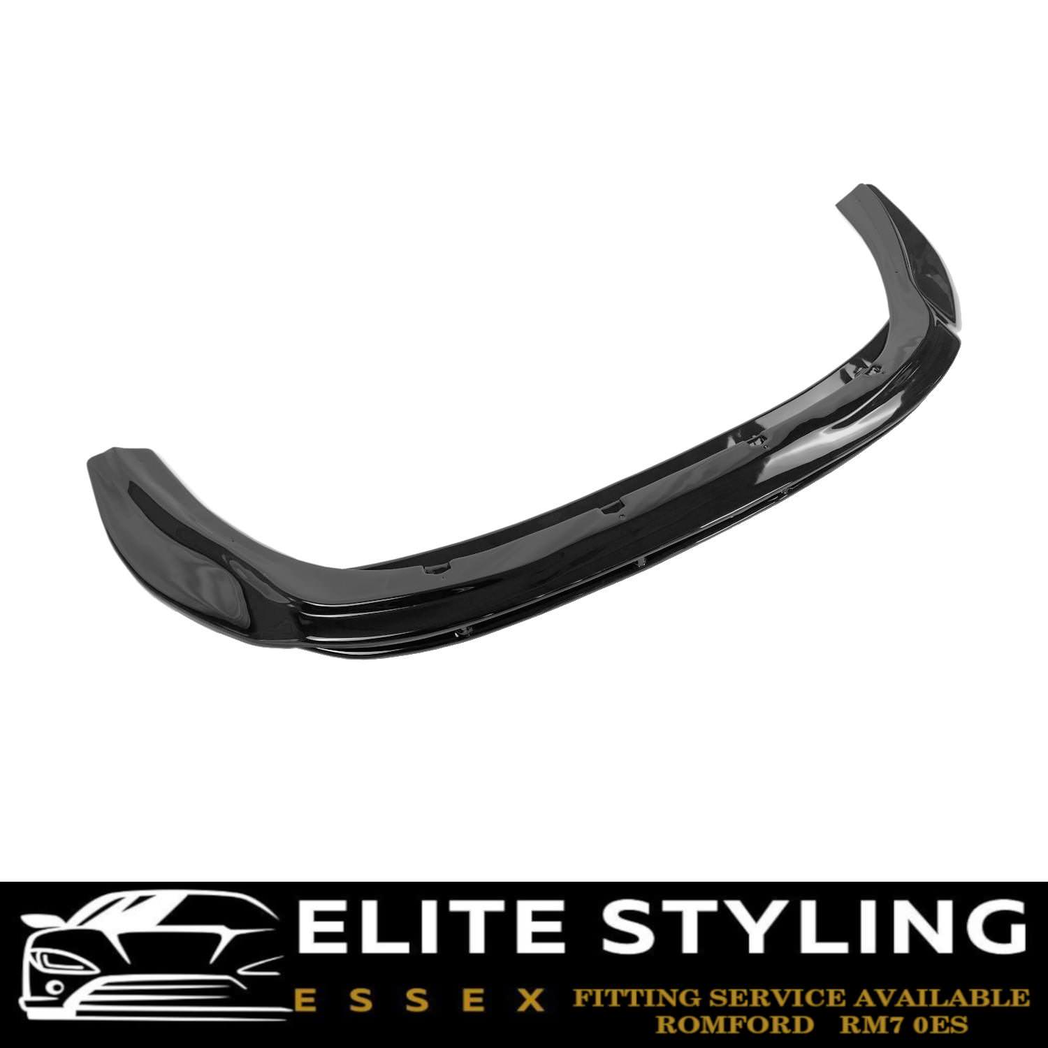 FRONT LIP SPLITTER SPOILER GLOSS BLACK FOR FORD TRANSIT CUSTOM MK1 2012-2018 - Image 4