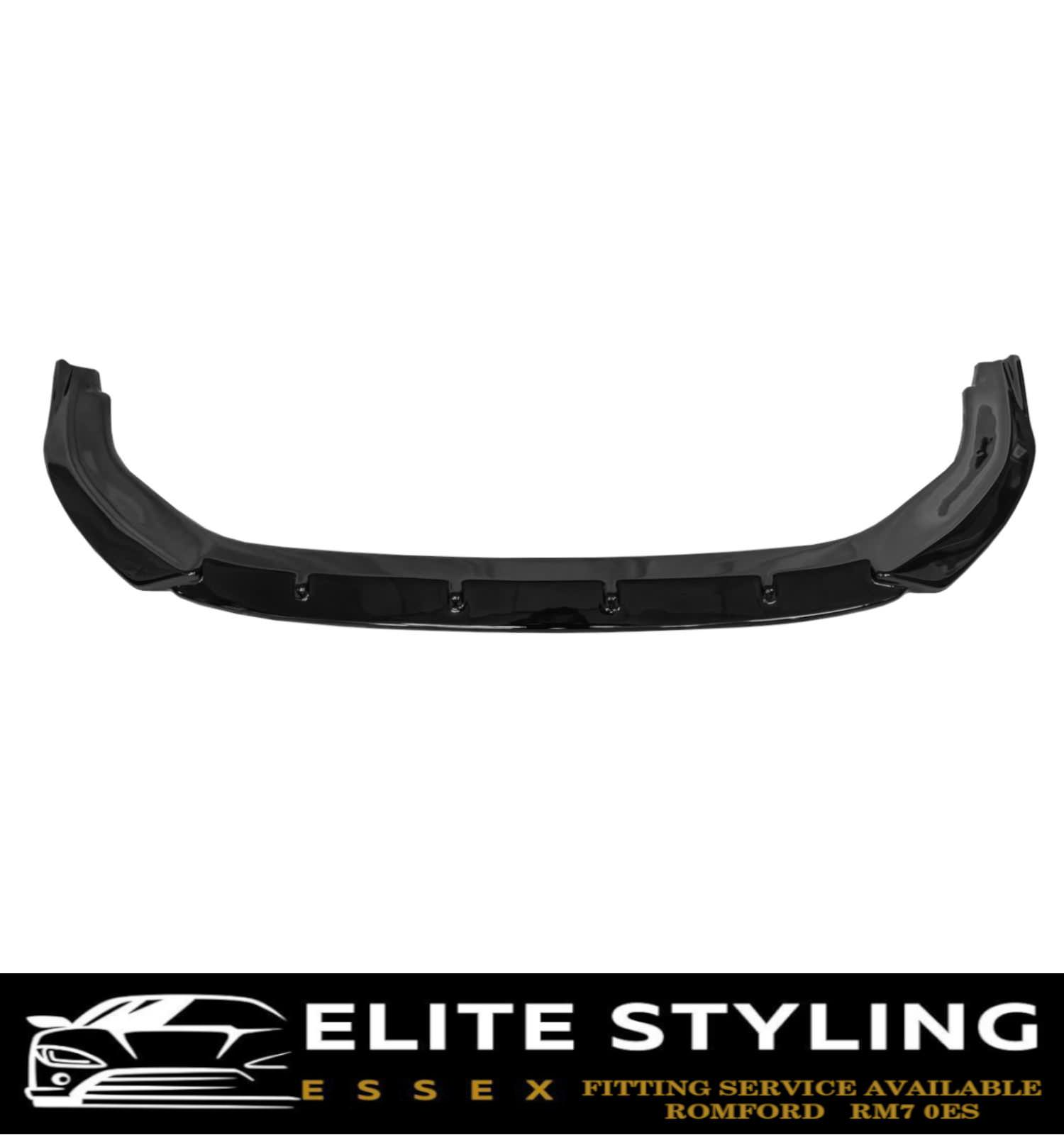 AERO BODY KIT DIFFUSER LIP SPOILER SKIRTS GLOSS BLACK FOR VW GOLF MK8 GTI/R-LINE - Image 4