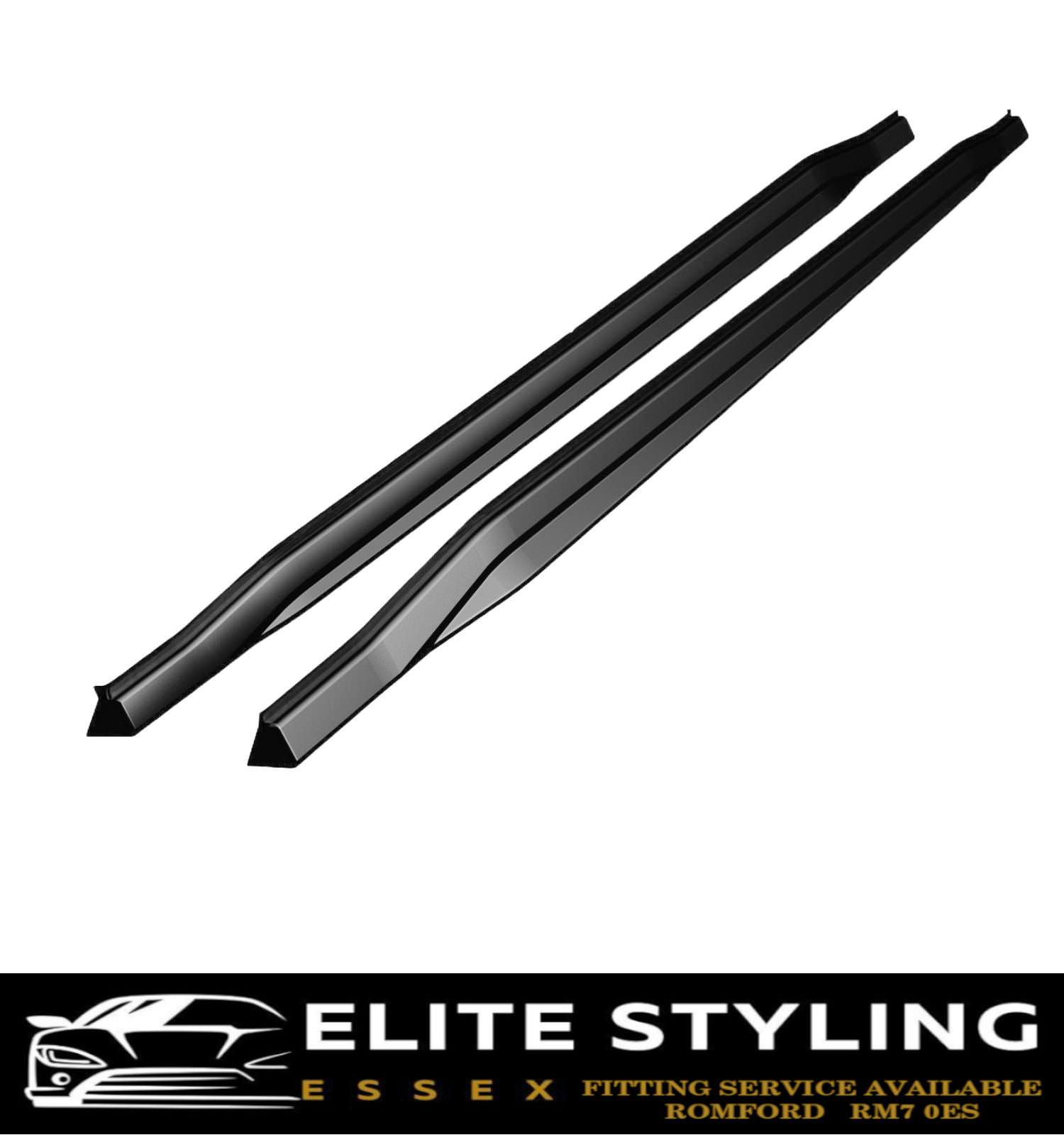 AERO BODY KIT DIFFUSER LIP SPOILER SKIRTS GLOSS BLACK FOR VW GOLF MK8 GTI/R-LINE - Image 6