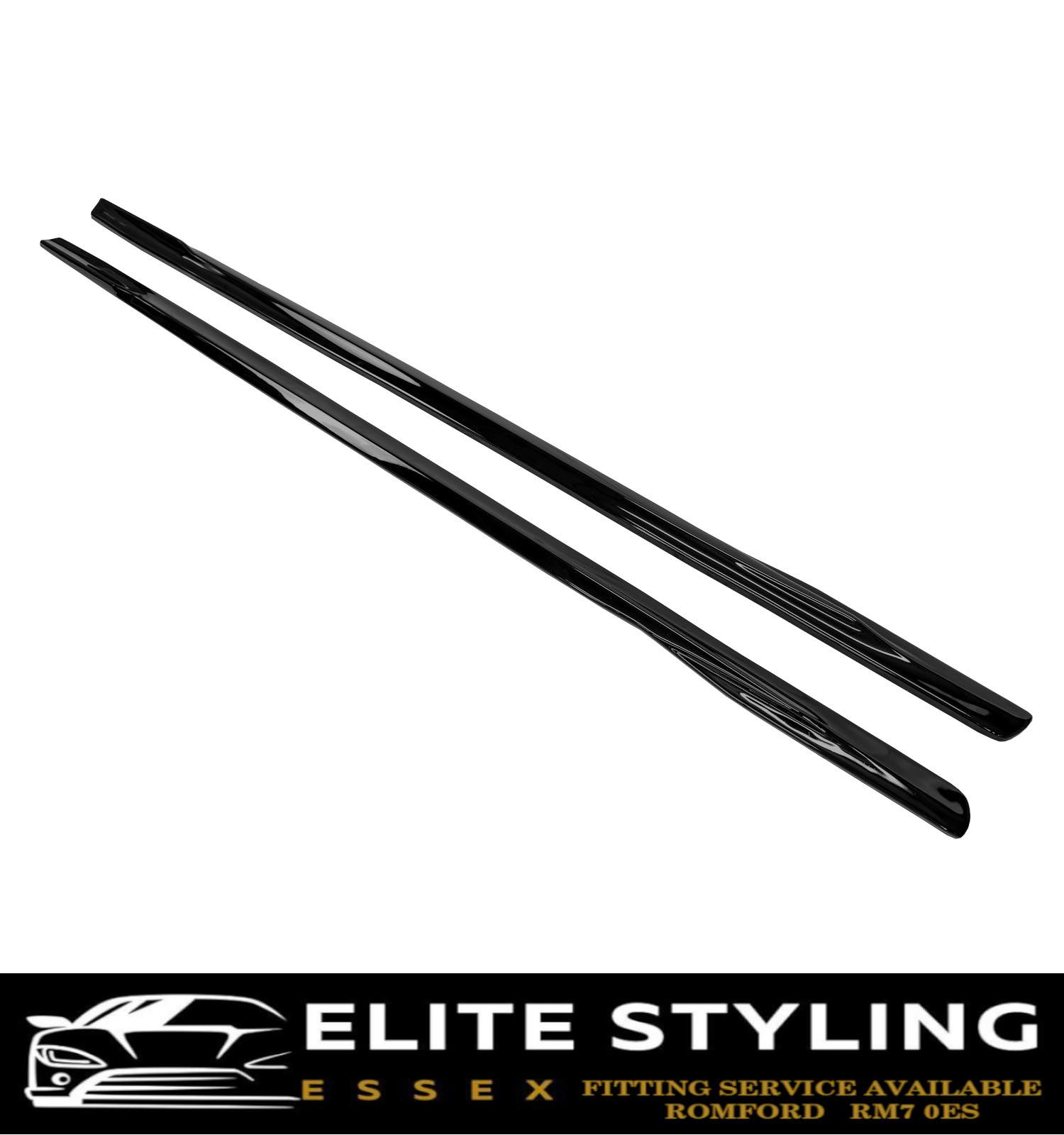 AERO BODY KIT SPLITTER DIFFUSER SKIRTS GLOSS BLACK BMW 3 SERIES G20 M-PACK LCI - Image 5