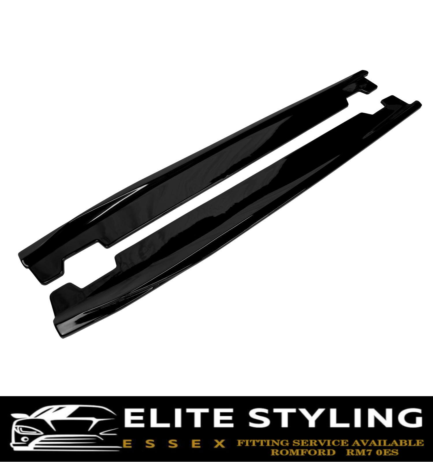 AERO BODY KIT SPLITTER SPOILER SKIRTS GLOSS BLACK FOR HYUNDAI i20 N MK3 20+ - Image 7