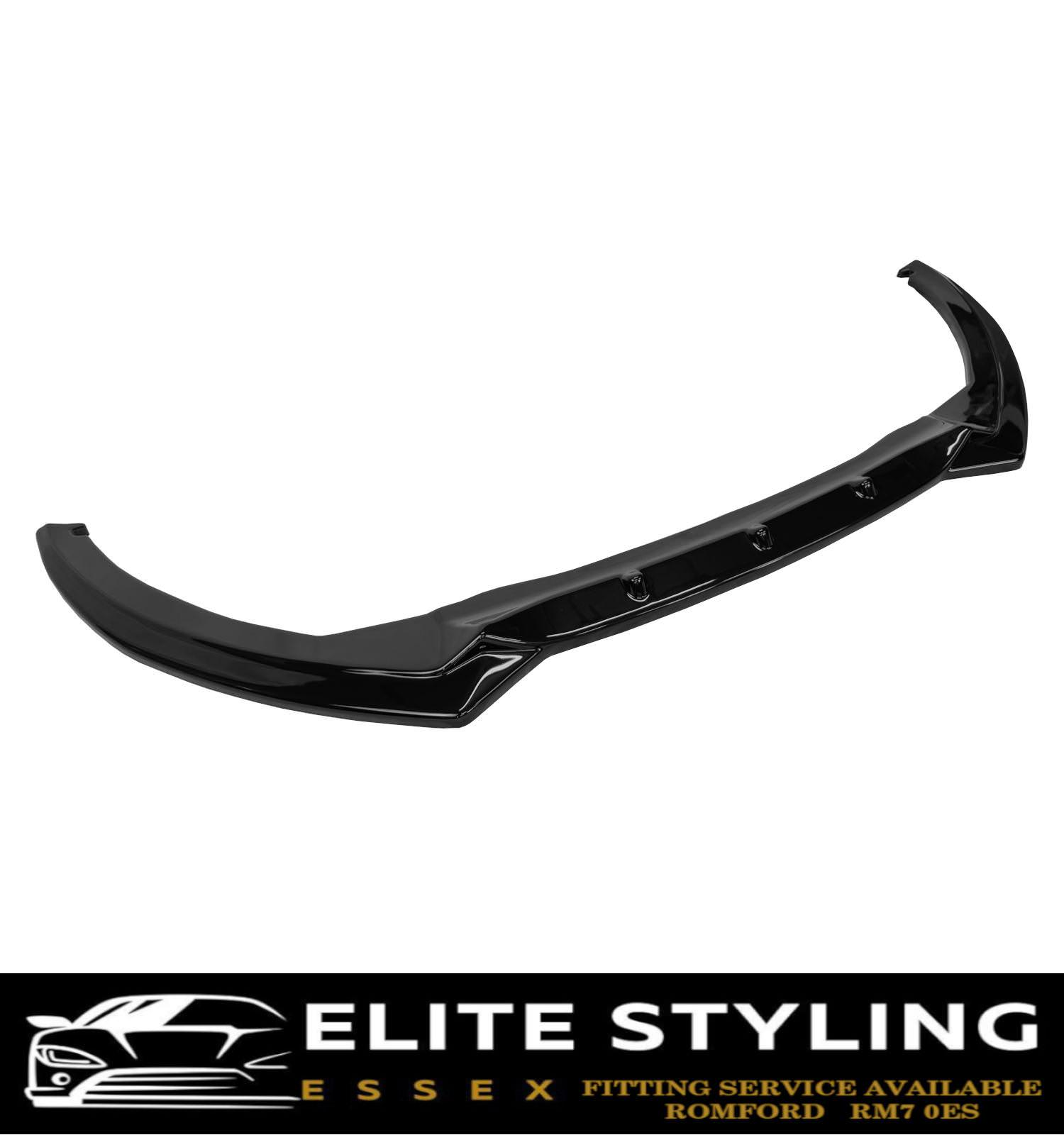 AERO BODY KIT SPLITTER SPOILER SKIRTS GLOSS BLACK FOR FORD FOCUS ST MK3 FACELIFT - Image 5