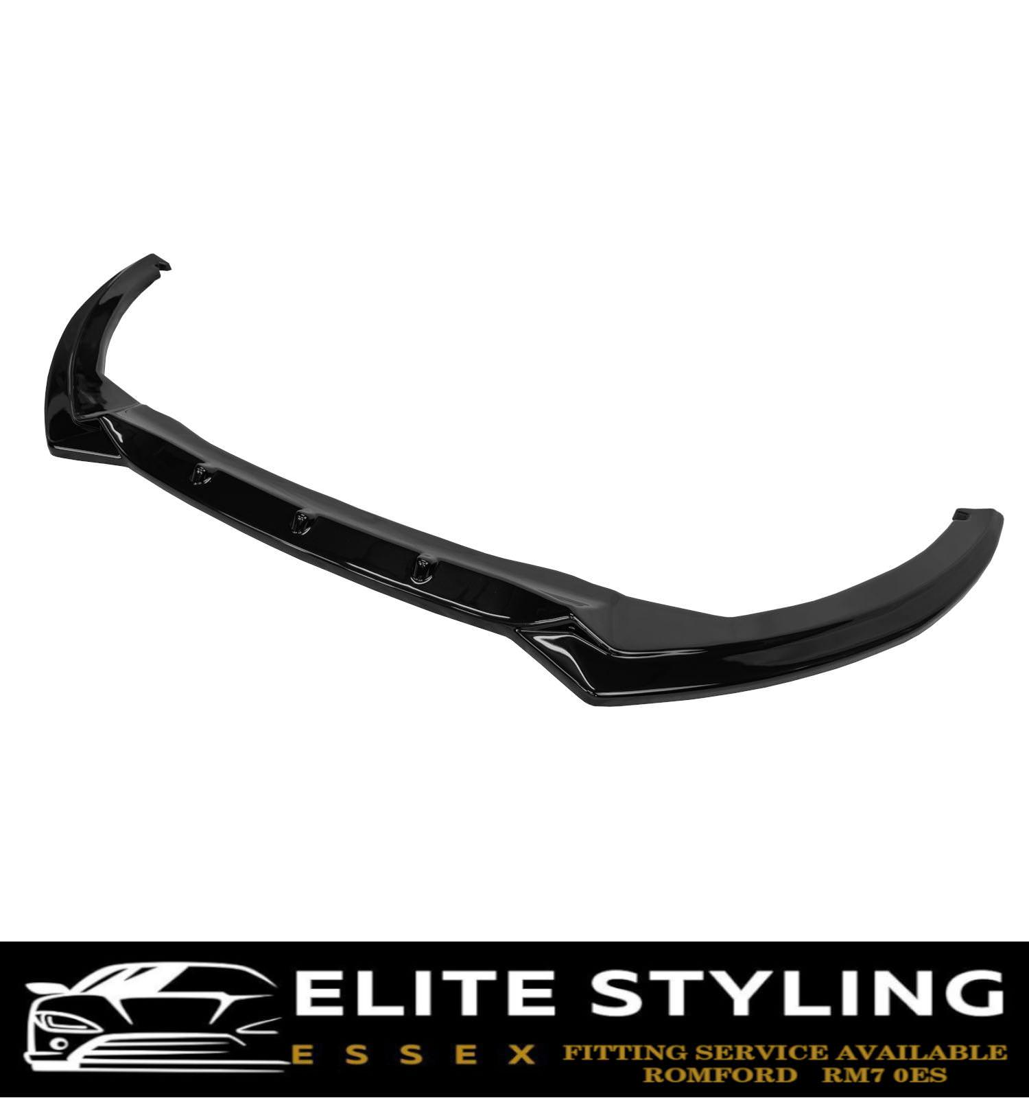 AERO BODY KIT SPLITTER SPOILER SKIRTS GLOSS BLACK FOR FORD FOCUS ST MK3 FACELIFT - Image 6