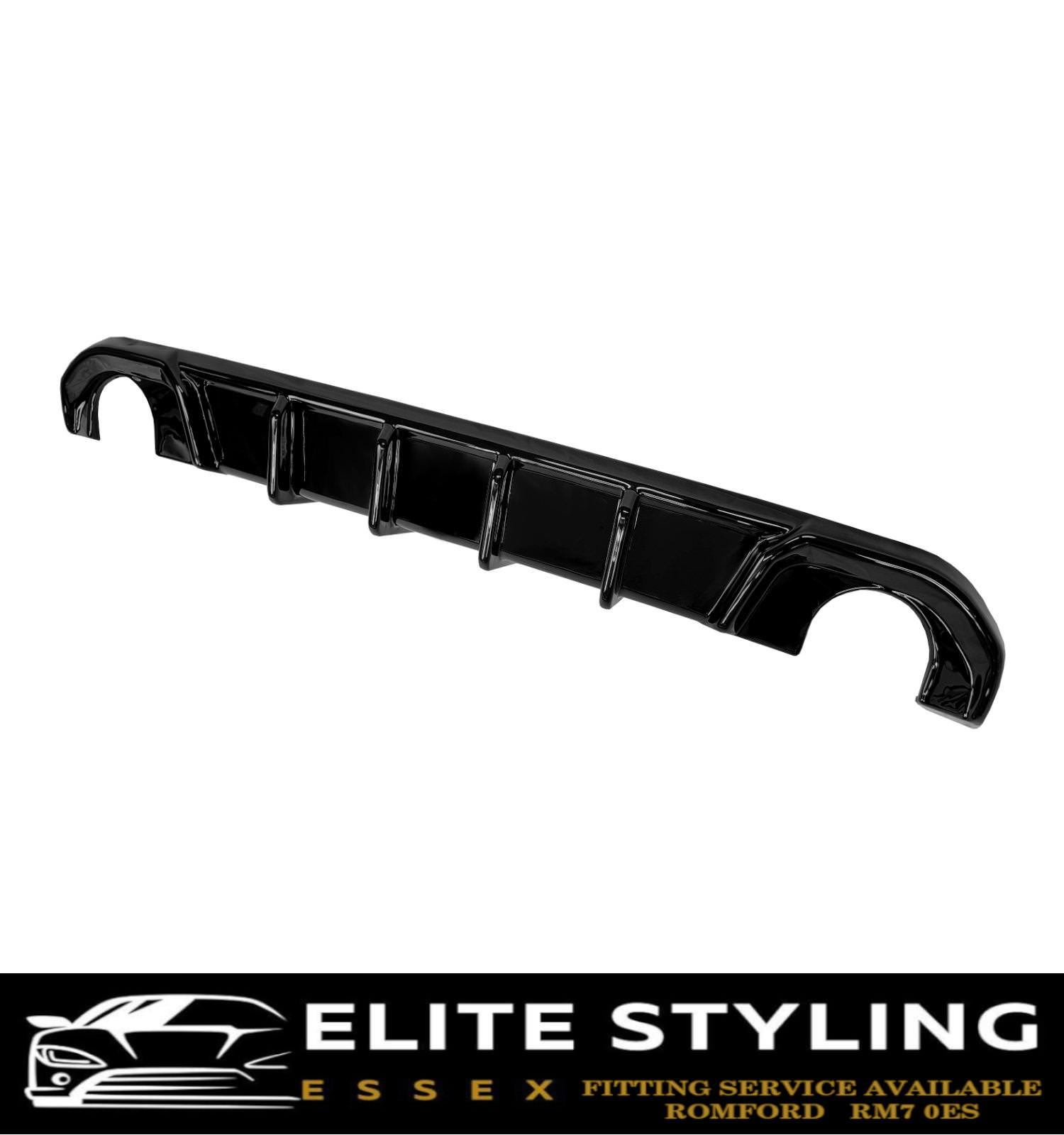 AERO BODY KIT SPLITTER DIFFUSER SPOILER SKIRTS GLOSS BLACK BMW 4 SERIES G26 21+ - Image 6