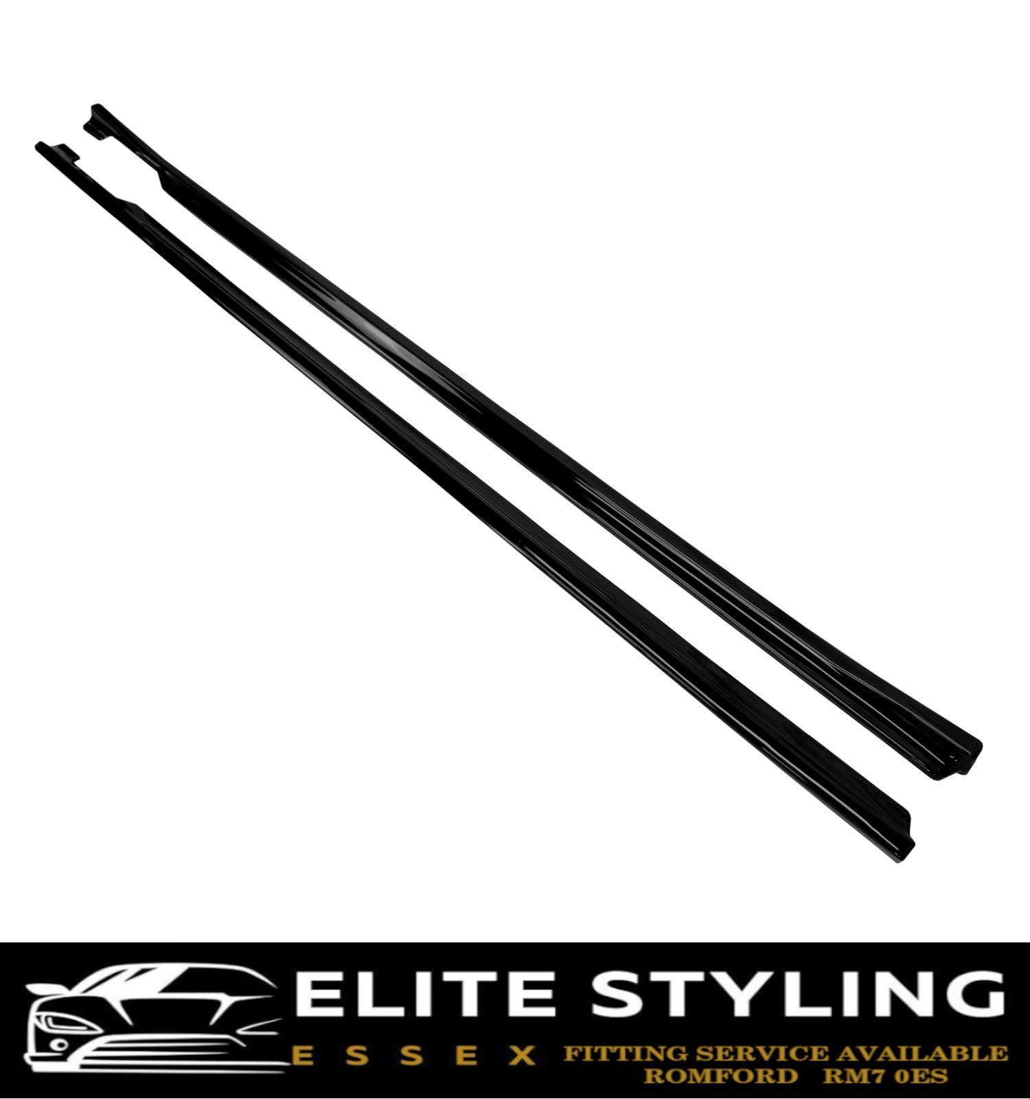 AERO BODY KIT SPLITTER DIFFUSER SPOILER SKIRTS GLOSS BLACK BMW 4 SERIES G26 21+ - Image 7